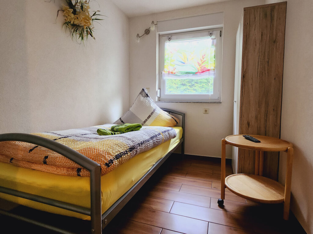 Einzelbettzimmer in der Lausitz